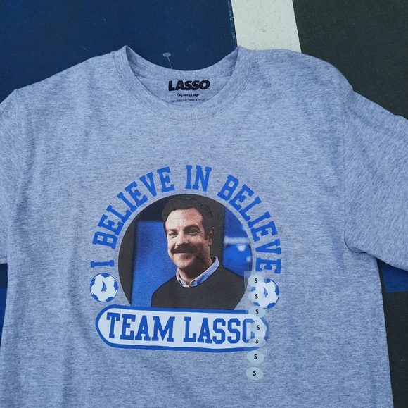 ⚽️💙NEW!#TedLasso tee "I Believe - I Believe" ⚽️✔️ #soccer🩷 - Picture 5 of 6